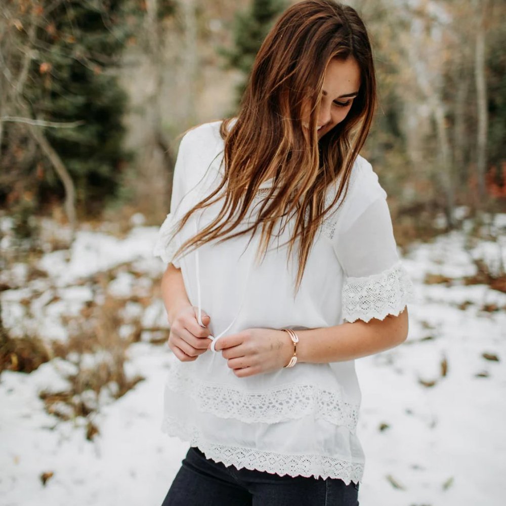 Lacey Boho Blouse